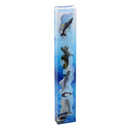 Animales de la Vida Marina Wild Life Blister de 6.