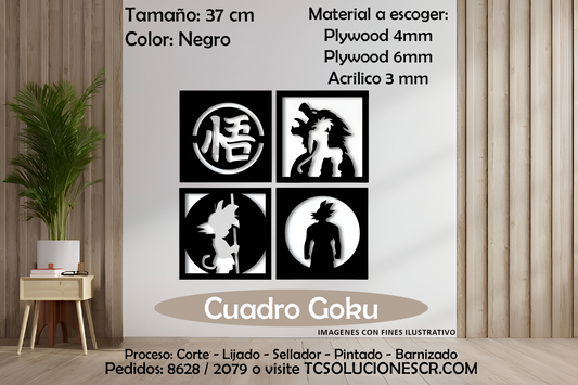 Cuadro DBZ 4 de 18 CM