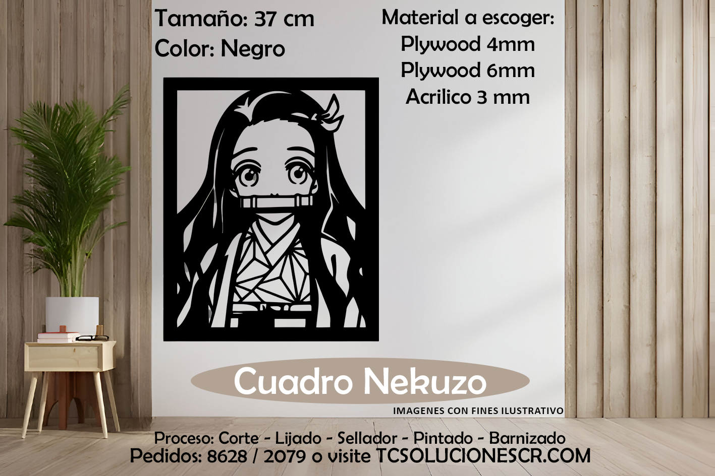 Cuadro DemonSlayer Nekuzo 1