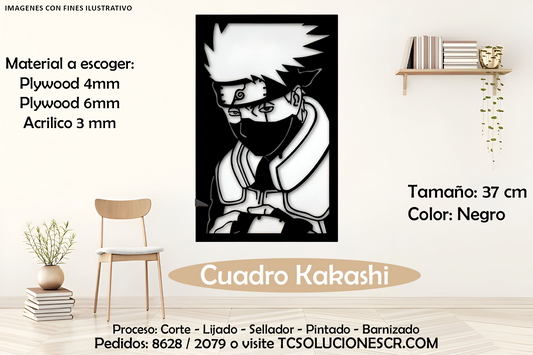 Cuadro Naruto Kakashi 2