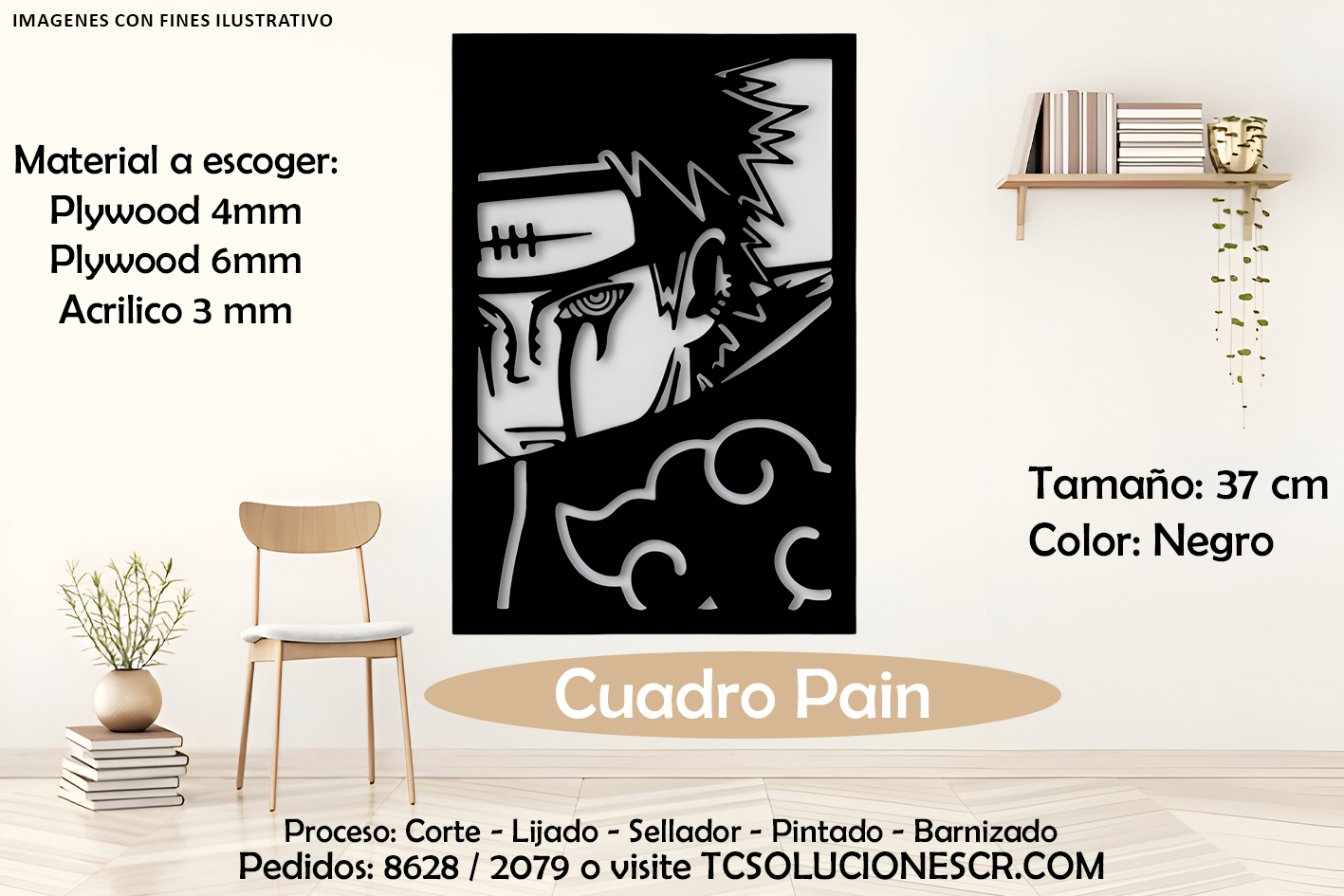 Cuadro Naruto Pain