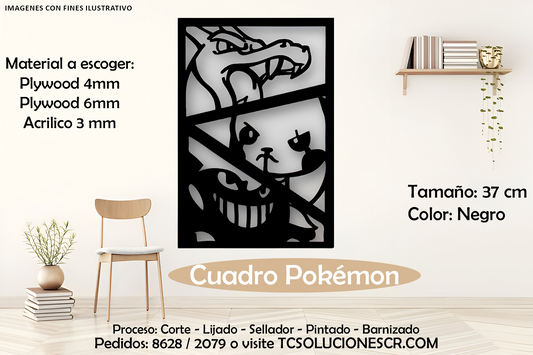 Cuadro Pokemon 1