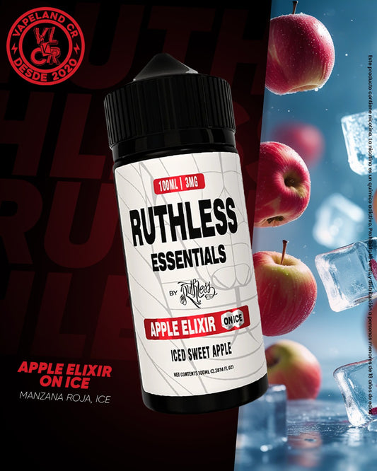 Ruthless Essentials Apple Elixir On Ice 3mg y 6mg.