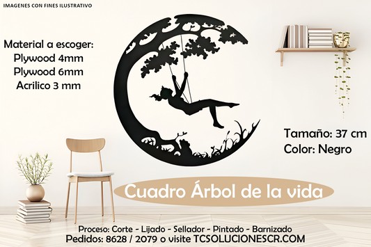 Cuadro Paisaje Arbol 2