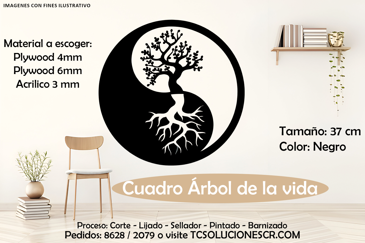Cuadro Paisaje Arbol de la Vida 2