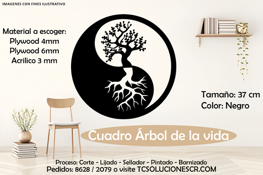 Cuadro Paisaje Arbol de la Vida 2