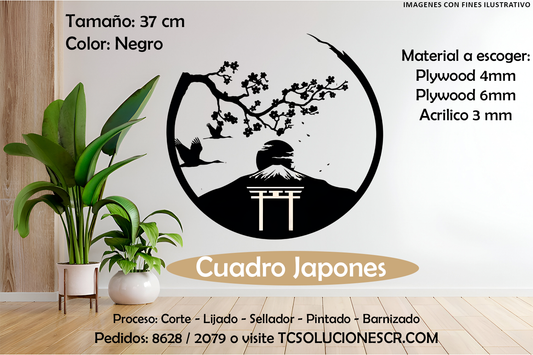 Cuadro Paisaje Japones 1