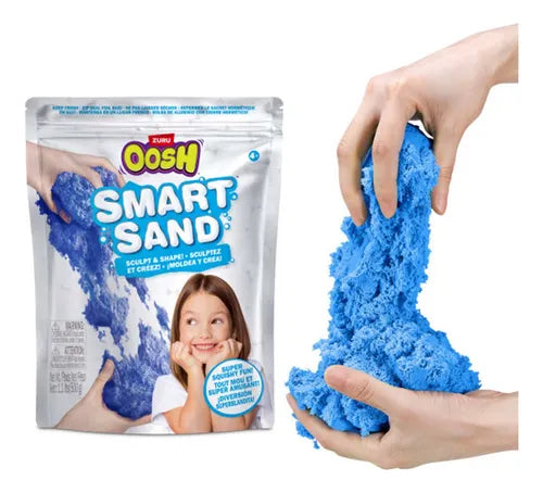 Arena Moldeable Zuru OOSH Smart Sand Azul.