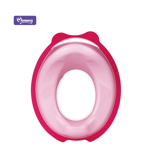 Asiento de Entrenamiento Para Baño Bebé Momeasy Rosado.