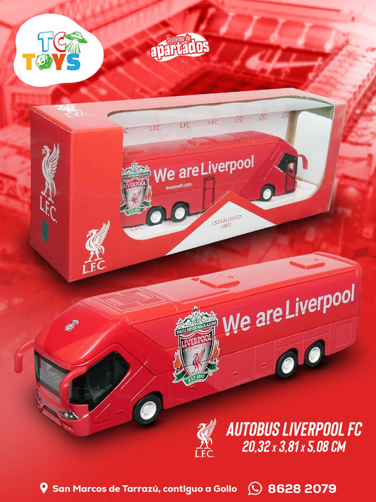 Auto Bus Futbol Liverpool Oficial de Colección.
