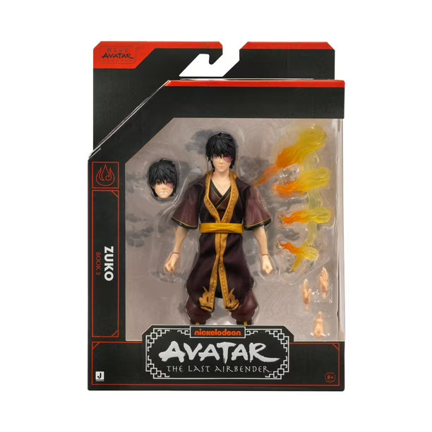 Figura Nickelodeon Avatar The Last Airbender Zuko.