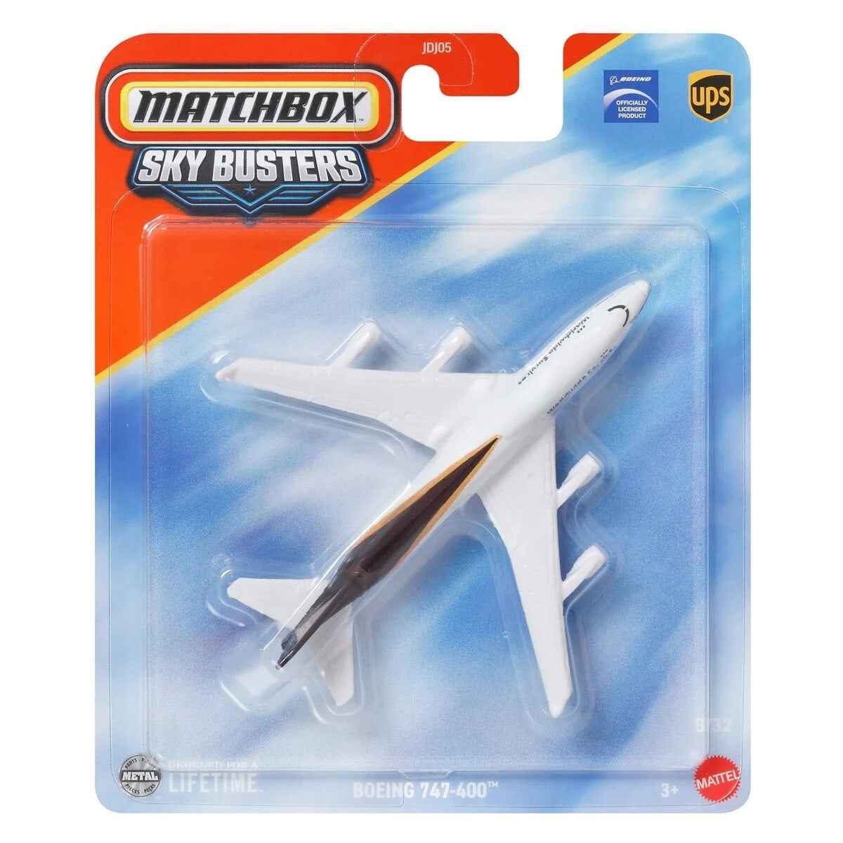 Avión Matchbox Boeing 747-400.