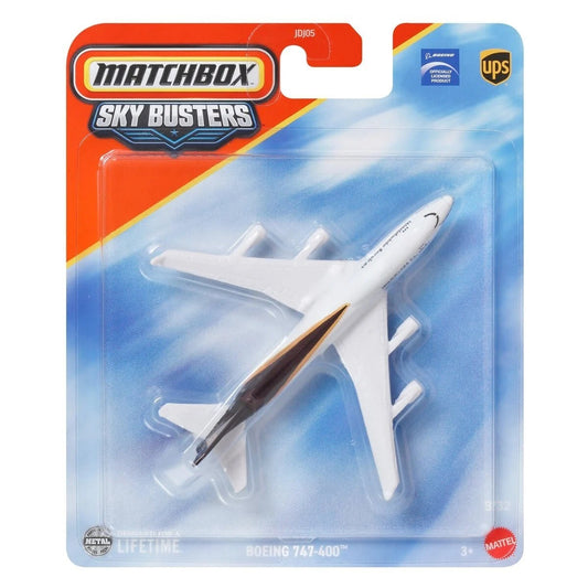 Avión Matchbox Boeing 747-400.