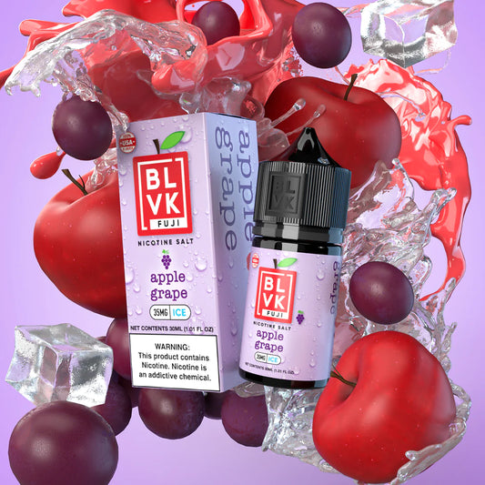 BLVK Fuji Salt Apple Grape Ice 35mg y 50mg.