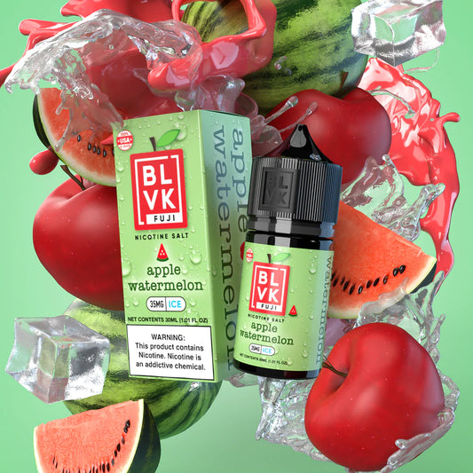 BLVK Fuji Salt Apple Watermelon Ice 35mg y 50mg.