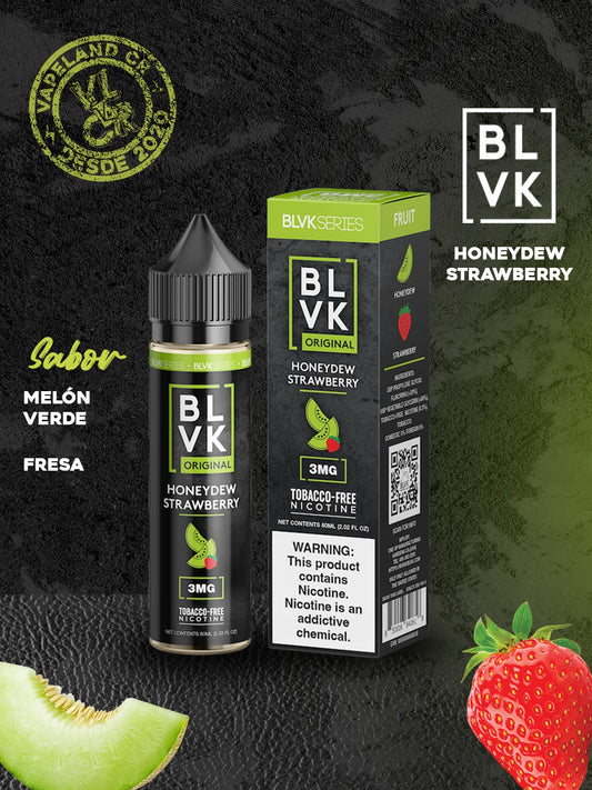 BLVK Honeydew Strawberry 3mg y 6mg.