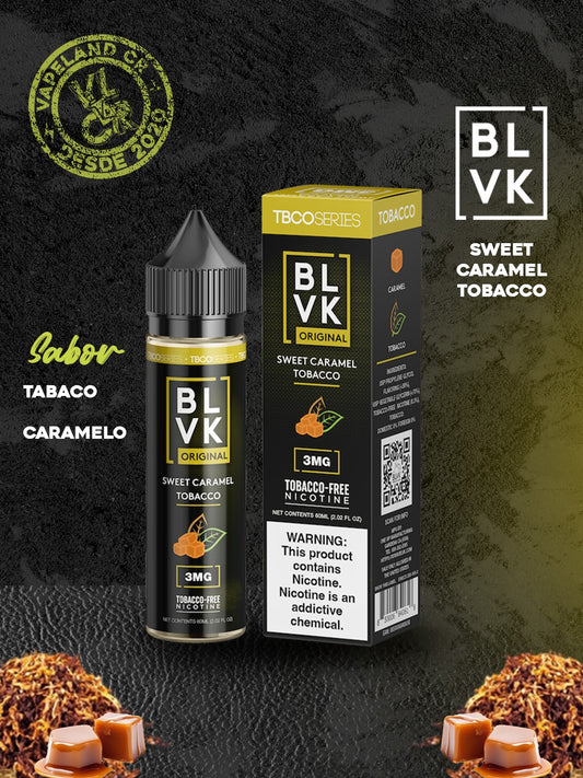 BLVK Sweet Caramel Tobacco 3mg.