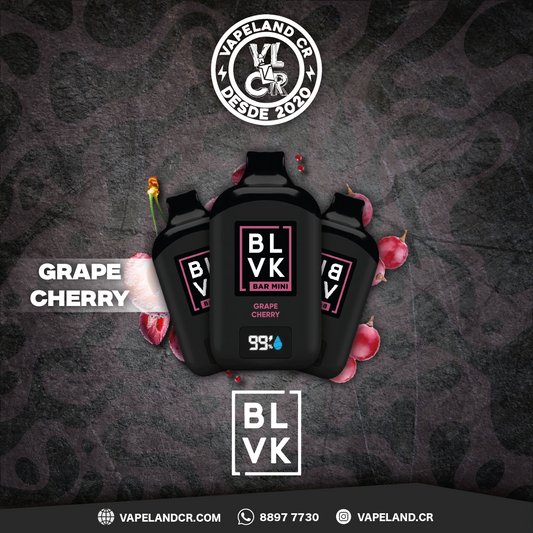 BLVK Trece Grape Cherry 13000 puffs.