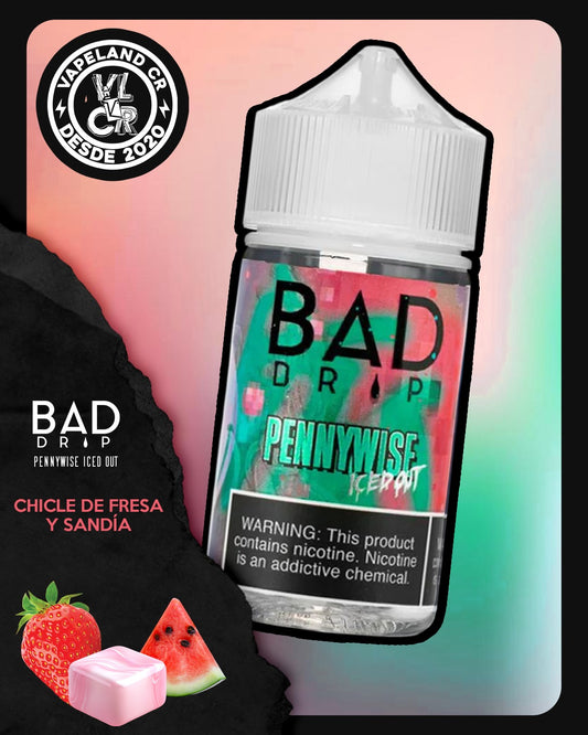 Bad Drip Pennywise Iced Out 3mg y 6mg.
