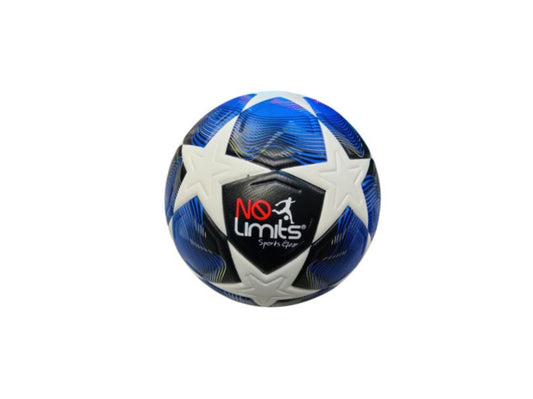 Balón de Fútbol #5 de Estrellas Azul No Limits.