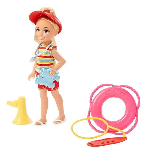 Barbie Chelsea Salvavidas Mattel.