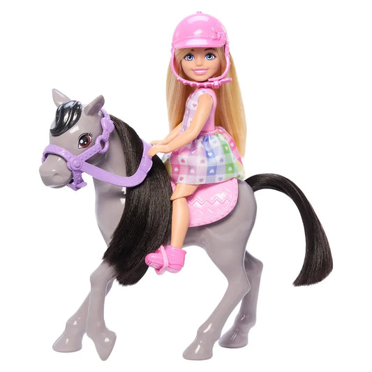 Barbie Chelsea y su Poni.