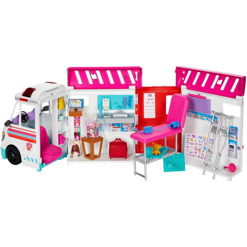 Barbie Clinica de Cuidados Ambulancia.