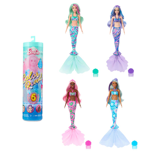 Barbie Color Reveal Sirenas Mattel.