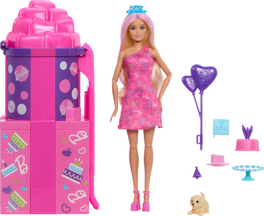 Barbie Cumpleaños de Mascotas Sorpresa.