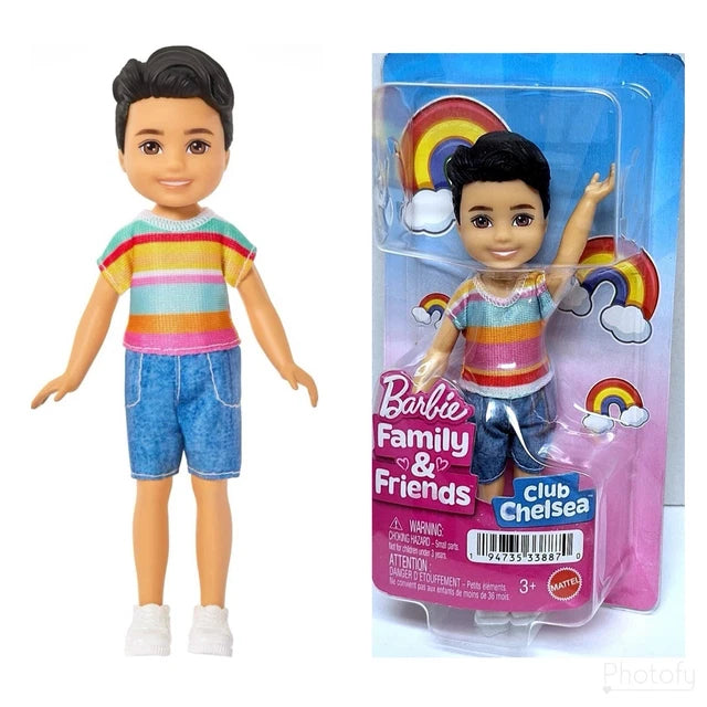 Barbie Familia y Amigos Club Chelsea Niño.