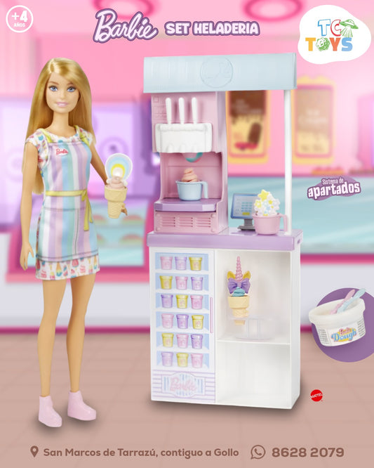 Barbie Heladería Mattel.