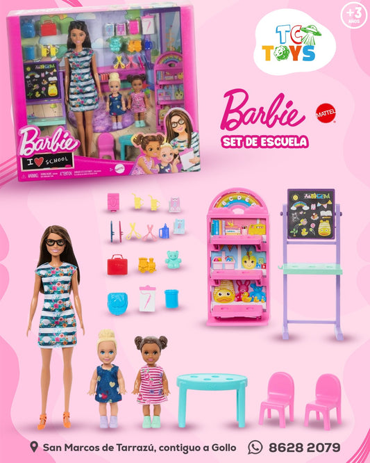 Barbie I Love School Mattel.