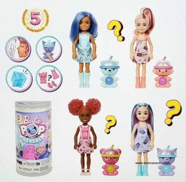 Barbie Pop Reveal 5 Sorpresas.