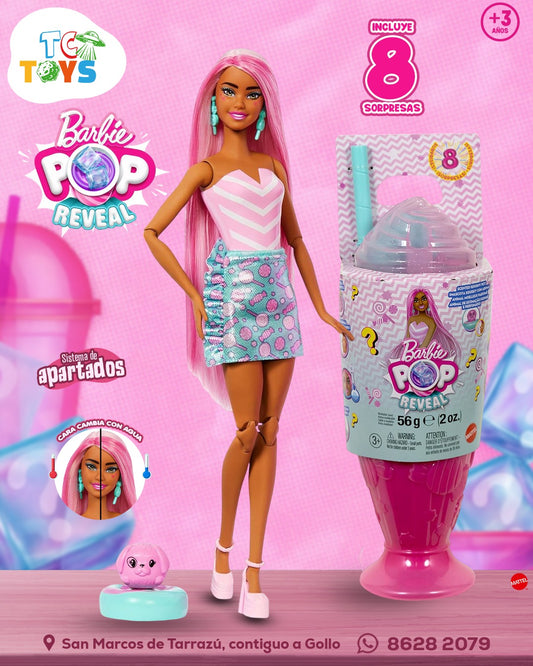 Barbie Pop Reveal Milk Shake Mattel.