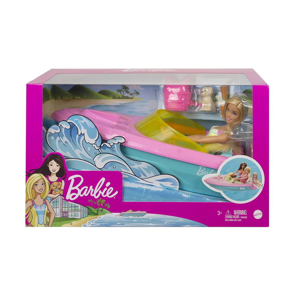 Barbie con Lancha.