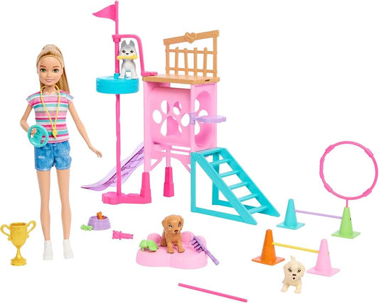 Barbie y Stacie al Rescate Set de Perritos.