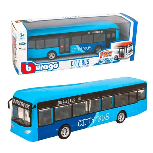 Bburago City Bus Celeste.