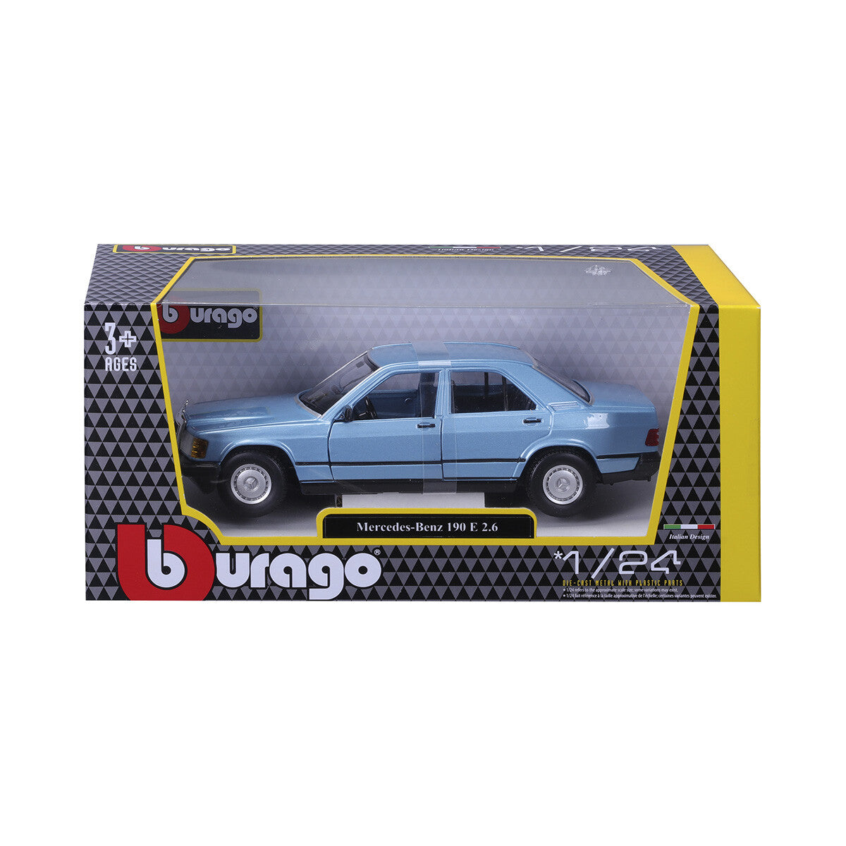 Bburago Mercedes-Benz 190 E 2.6 Celeste.