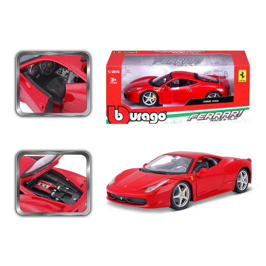 Bburago Race + Play Ferrari 458 Italia.