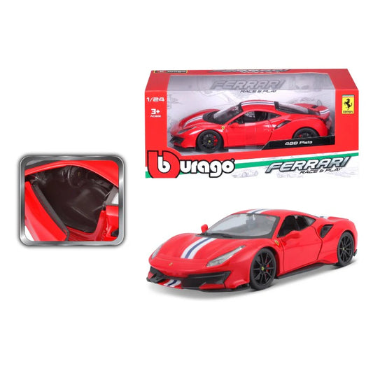 Bburago Race + Play Ferrari 488 Pista.
