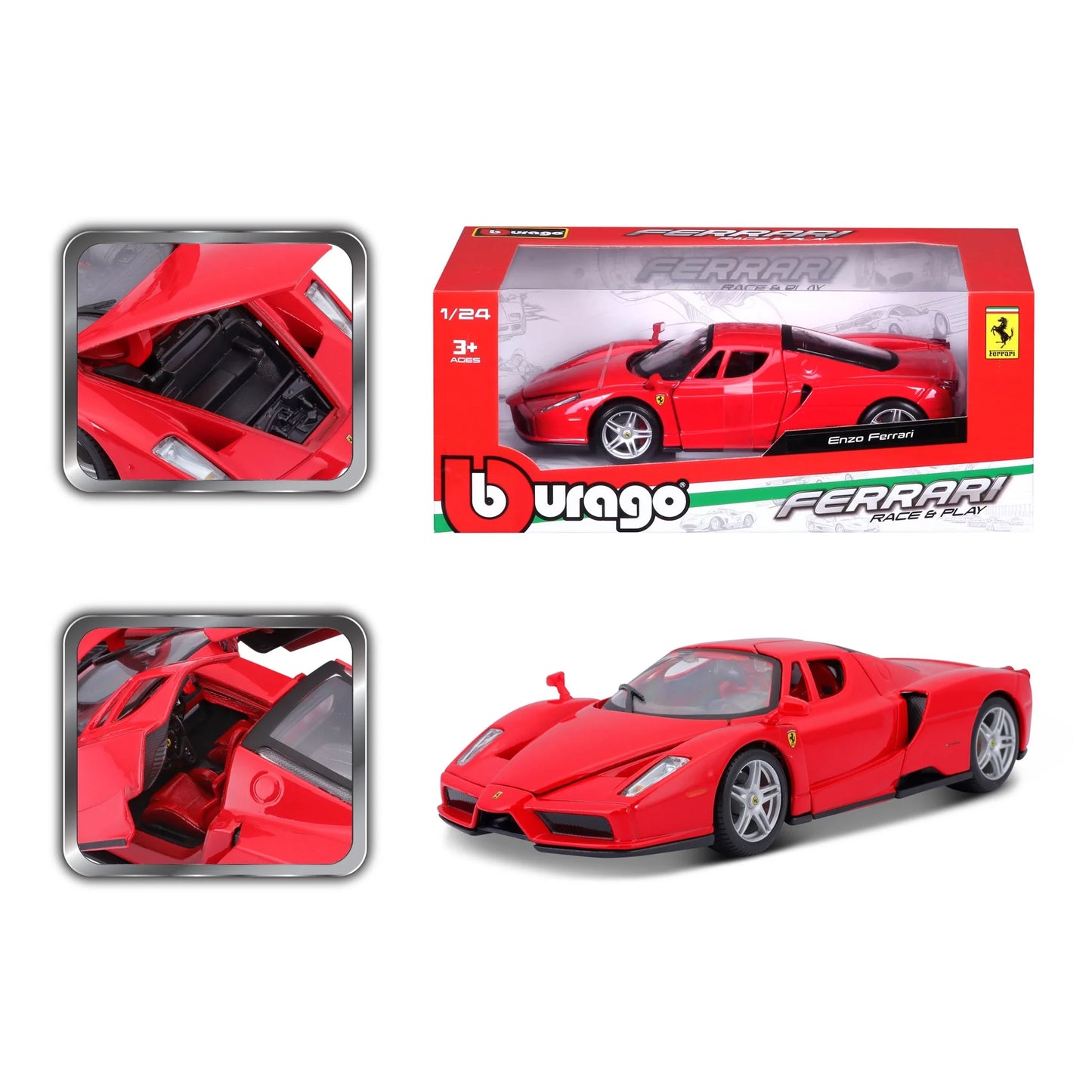 Bburago Race + Play Ferrari Enzo Ferrari.