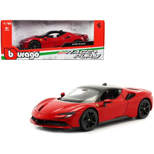 Bburago Race + Play Ferrari SF90 Stradale.