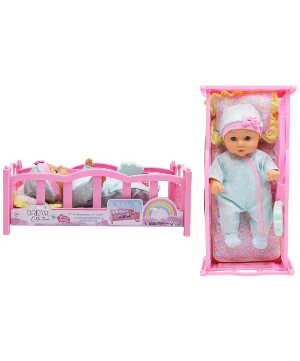Bebé Cuna para Muñeca con Canción de Cuna Dream Collection.