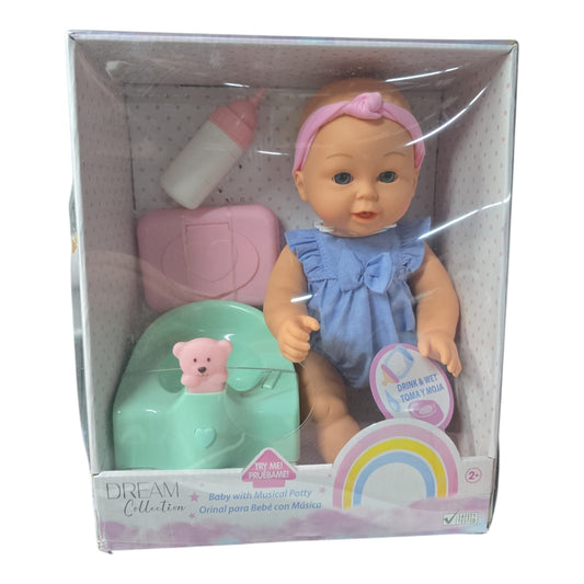 Bebé con Orinal con Música Dream Collection.