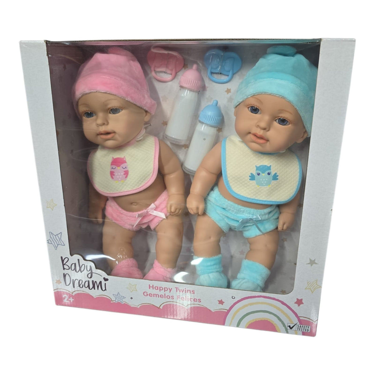 Bebés Gemelos Felices Dream Collection.