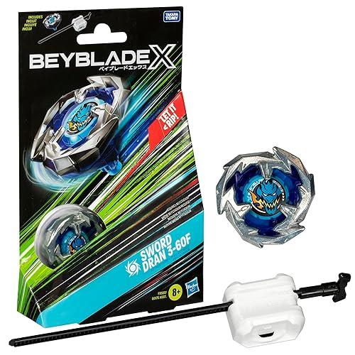 Beyblade X Azul con Lanzador Hasbro.