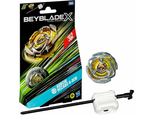 Beyblade X Amarillo con Lanzador Hasbro.