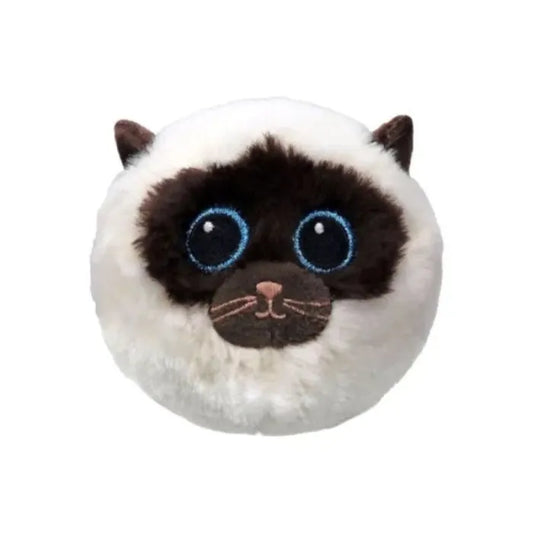 Bola de Peluche TY Beanie Bouncers Gato Sammy.