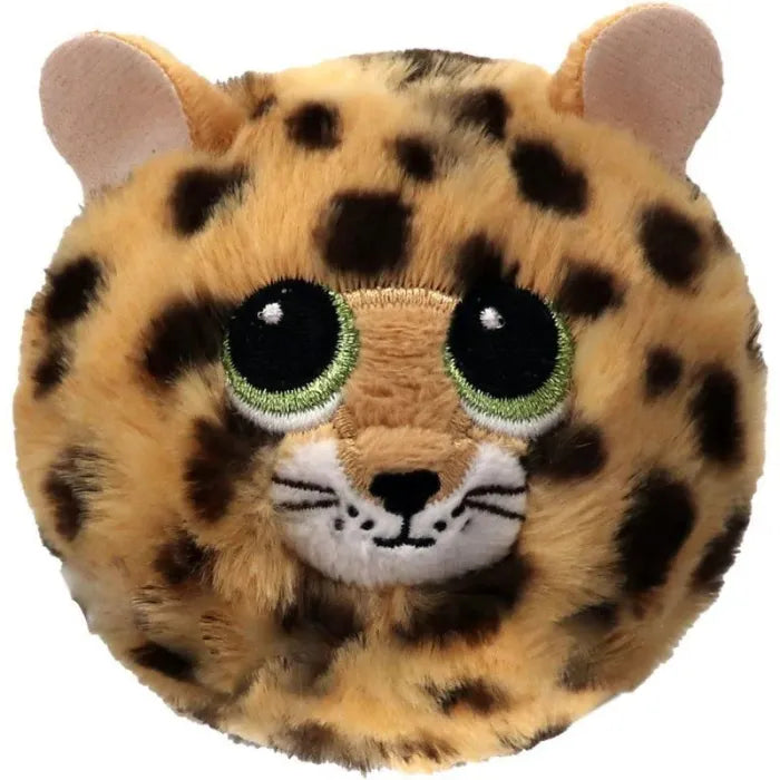 Bola de Peluche TY Beanie Bouncers Leopardo Spots.