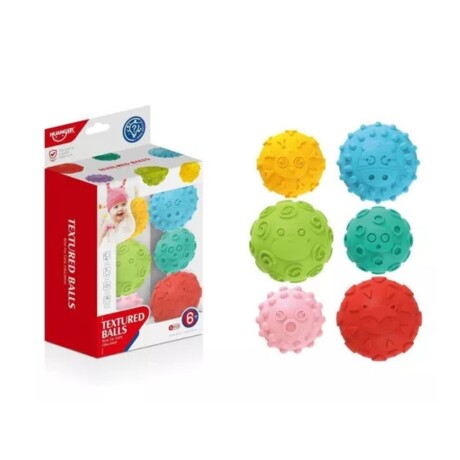 Bolas Texturizadas para Bebé Huanger.